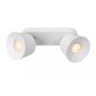 Lucide Trigono - spot en saillie 2L - 22,5 x 10,5 x 9,8 cm- blanc