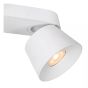 Lucide Trigono - spot en saillie 2L - 22,5 x 10,5 x 9,8 cm- blanc