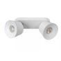 Lucide Trigono - spot en saillie 2L - 22,5 x 10,5 x 9,8 cm- blanc