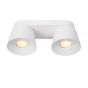 Lucide Trigono - spot en saillie 2L - 22,5 x 10,5 x 9,8 cm- blanc