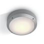 ONE Light Round E27 Outdoor - plafonnier extérieur - Ø 26,5 x 8,8 cm - IP54 - gris