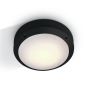 ONE Light Round E27 Outdoor - plafonnier extérieur - Ø 26,5 x 8,8 cm - IP54 - noir