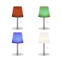 Brilliant Punto - lampe de table - Ø 15,5 x 29 cm - 1,8W dimmable LED incl - IP44 - gris et blanc - RGB