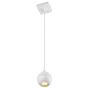 Lucide Favori - lampe suspendue - 10 x 10 x 145,5 cm - IP44 - blanc