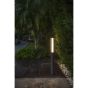 Faro Logar - lampe de jardin - Ø 8 x 90 cm - 23W LED incl. - IP54 - gris foncé