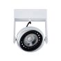 Lucide Griffon - spot de plafond - 16 x 6 x 16 cm - 12W LED dimmable incl - blanc