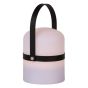 Lucide Little Joe - lampe de table d'extérieur - Ø 10 x 18,5 cm - gradateur à 3 niveaux - 3W LED incl. - IP44 - noir