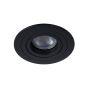 Lucide Tube Rond - spot encastré - Ø 90 mm, Ø 82 mm encastré - noir