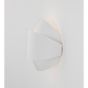 Nova Luce Astrid - applique murale - 20 x 9 x 16 cm - 12W LED incl - blanc sable