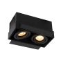 Lucide Trimless - spot encastrable - 185 x 97 mm, 185 x 97 mm format encastrable - noir