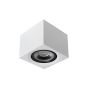 Lucide Fedler - spot en saillie - 12 x 12 x 8,5 cm - 12W LED dimmable incl - dim to warm - blanc