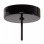 Lucide Macarons - lampe suspendue - Ø 24,5 x 163 cm - noir