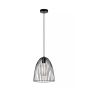 Lucide Macarons - lampe suspendue - Ø 24,5 x 163 cm - noir