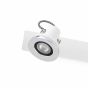 Faro Ring - spot en saillie 2L - 36 x 13,5 x 10 cm - blanc mat