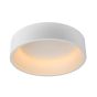 Lucide Talowe Led - plafonnier - Ø 45 x 13 cm - 30W LED dimmable incl - blanc