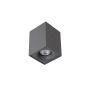 Lucide Bentoo - spot en saillie - 8,3 x 8,3 x 11 cm - 4,5W LED dimmable incl - gris