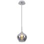 Maxlight City - lampe suspendue - Ø 17 x 120 cm - verre fumé