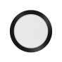 ETH Anne Round - plafonnier - Ø 26 x 2,7 cm - 3 niveaux de gradation - 15W LED incl. - IP44 - noir