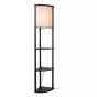 Lucide Menno - lampadaire - 30 x 30 x 162,3 cm - noir