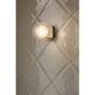 Faro Perla - plafonnier/mural - 11,5 x 15,5 x 11,5 cm - IP44 - vieil or