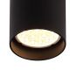 Maxlight Pet Round - spot en saillie - 10 cm - noir