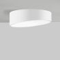 Nova Luce Maggio - plafonnier - Ø 40 x 12 cm - 30W LED incl. - blanc sable et blanc mat