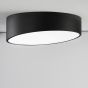 Nova Luce Maggio - plafonnier - Ø 40 x 12 cm - 30W LED incl. - noir sable et blanc mat