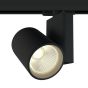 ONE Light COB Track Spot - spot sur rail avec COB LED - système de rail triphasé - Ø 9 x 14 cm - 30W LED incl. - noir - couleur de lumière blanc chaud