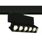 ONE Light Mirror Square - spot sur rail - système de rail triphasé - 19,3 x 5,4 x 5,4 cm - 20W LED incl. - noir