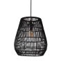 Lucide Nerida - lampe suspendue - Ø 35 x 389 cm - IP44 - noir