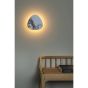 Lucide Kamien - applique murale - 20 x 3,8 x 20 cm - 6W LED incl - blanc et noir