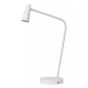 Lucide Stirling - lampe de table rechargeable - 30,5 x 14 x 47,5 cm - 3 step dimmer - 3W dimmable LED incl - blanc