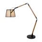 Lucide Aldgate II - lampadaire - 195 cm - noir