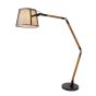 Lucide Aldgate II - lampadaire - 195 cm - noir