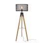 Lucide Aldgate I - lampadaire - 150 cm, Ø 50 cm - noir