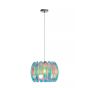 Lucide Glinstar - lampe suspendue - Ø 40 x 160 - multicolore