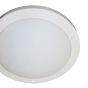 Artdelight Yuca - plafonnier de salle de bain - Ø 30 x 8 cm - 12W LED incl. - IP44 - blanc