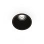 Faro Fresh - spot encastrable - Ø 90 mm, Ø 83 mm encastrable - IP44 - noir mat