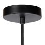 Lucide Damian - lampe suspendue - Ø 36 x 150 cm - brun rouille