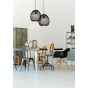 Lucide Wirio I - lampe suspendue - Ø 36 x 161 cm - noir