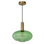 Lucide Maloto - lampe suspendue - Ø 30 x 150 cm - vert