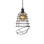 Lucidy Zych - lampe suspendue - Ø 25 x 168 cm - brun rouille