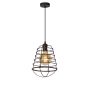 Lucidy Zych - lampe suspendue - Ø 25 x 168 cm - brun rouille