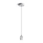 ONE Light E27 Pendant Kit - lampe suspendue - Ø 10 x 200 cm - blanc