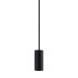 ONE Light E27 Suspension Tubes - lampe suspendue - Ø 4,2 x 209,5 cm - noir