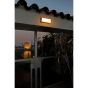 Faro Half - applique murale - 30 x 7,9 x 11 cm - 13W LED incl. - IP65 - gris foncé