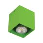 VK Simio Square - spot en saillie - 8,2 x 8,2 x 9,5 cm - vert