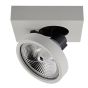 VK Lighting Kylos - spot en saillie - 15,5 x 12 x 12,9 cm - blanc