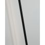 Nova Luce Gropius - applique murale - 90 x 9 x 3,5 cm - 15W LED incl. - noir sable