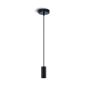 ONE Light E27 Suspension Tubes - lampe suspendue - Ø 4,2 x 209,5 cm - noir